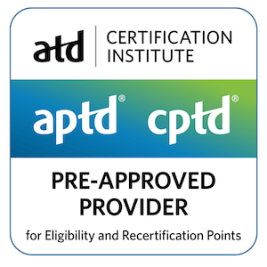 APTD and CPTD Pre-Approved Provider Badge